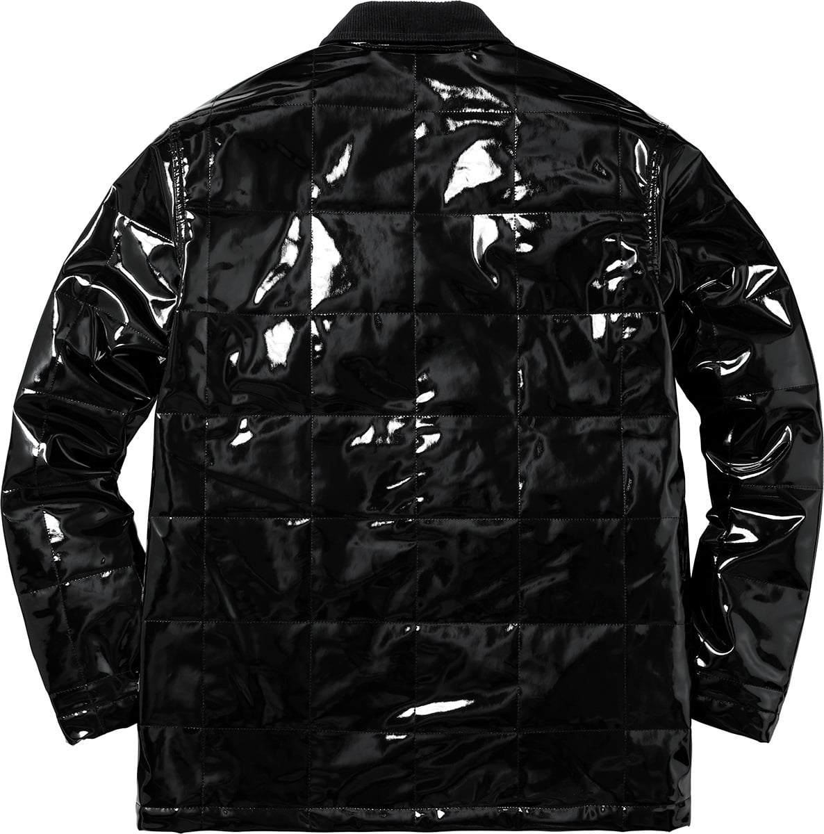 Quilted Patent Vinyl Work Jacket view 14